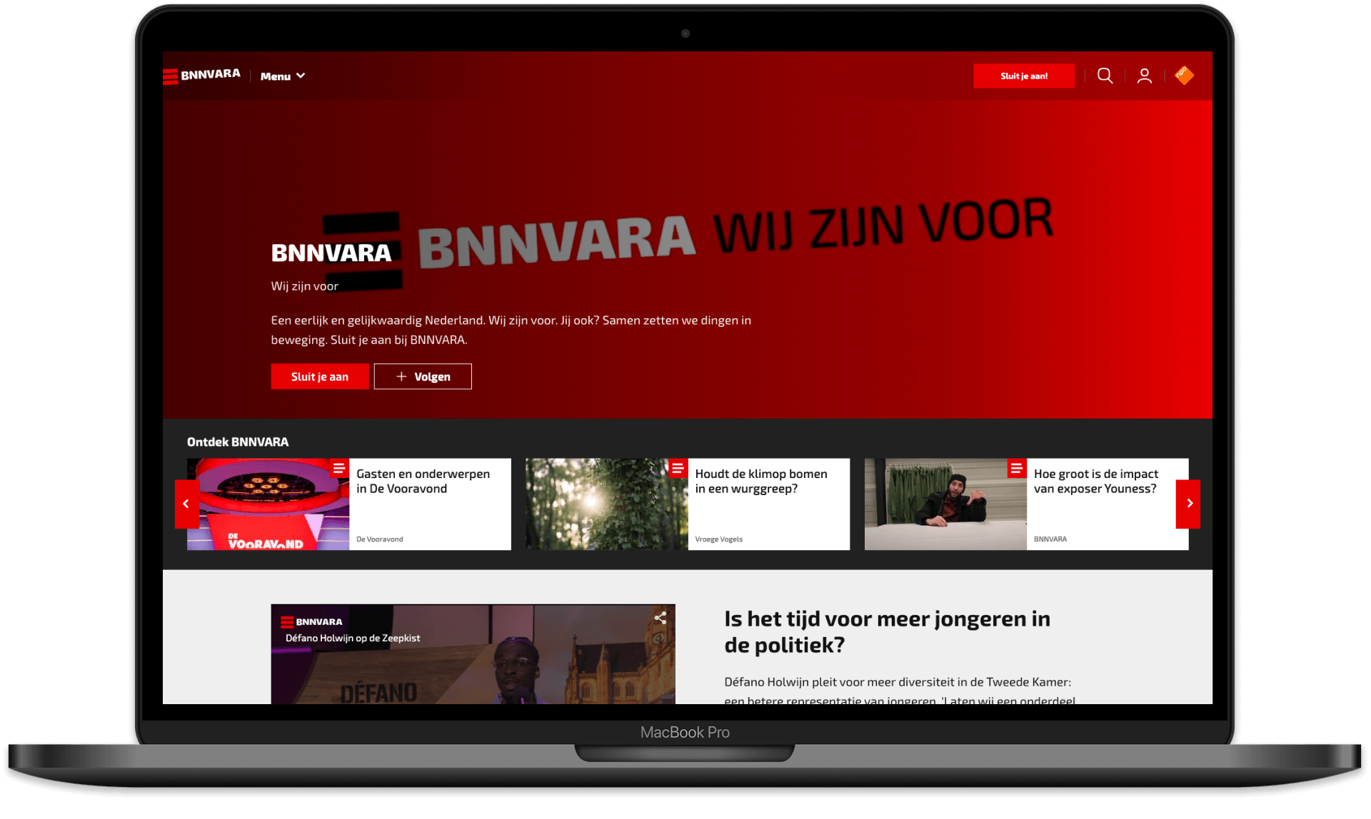BNNVARA homepage
